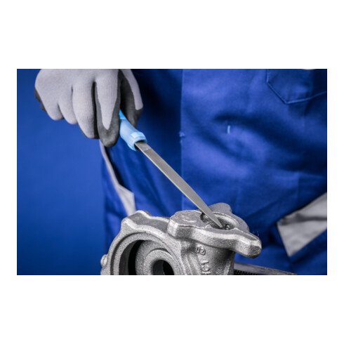 PFERD TOOLS Präzisions-Angelfeile Halbrund 100mm Schweizer Hieb 4, sehr-fein