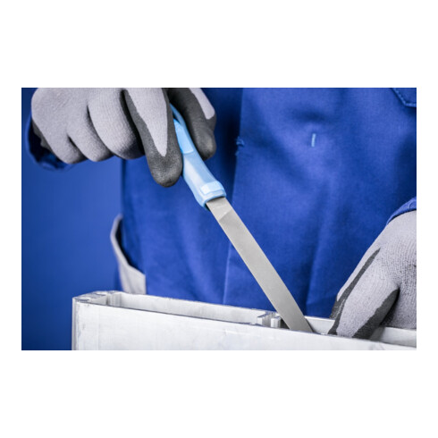 PFERD TOOLS Präzisions-Angelfeile Halbrund 150mm Schweizer Hieb 00, sehr-grob