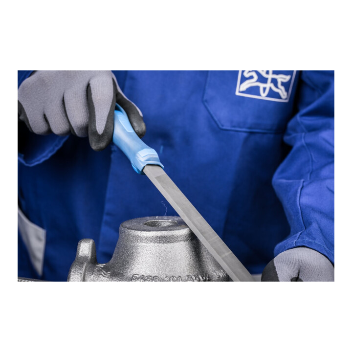 PFERD TOOLS Präzisions-Ansatzfeile Flachstumpf 100mm Schweizer Hieb 2, mittel-fein