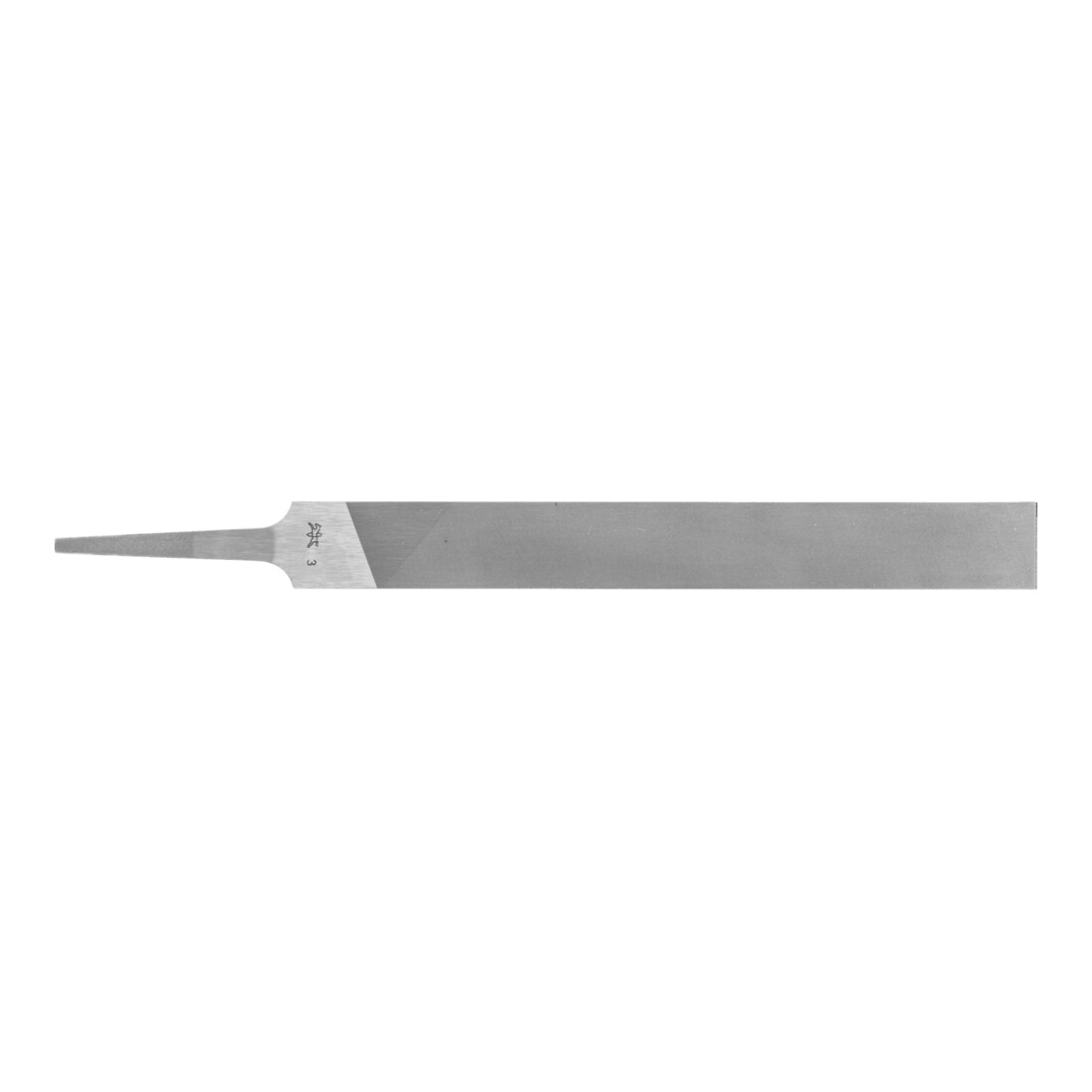 PFERD TOOLS Präzisions-Ansatzfeile Flachstumpf 150mm Schweizer Hieb 3, fein