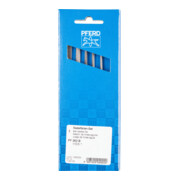 PFERD TOOLS Präzisions-Nadelfeilen-Set 6-tlg. 160mm Schweizer Hieb 1, mittel