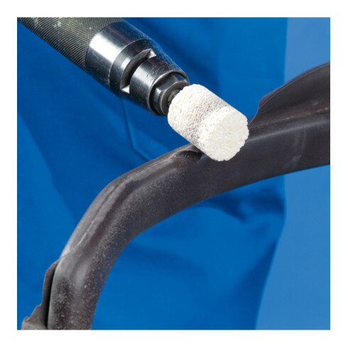 PFERD TOOLS RUBBER Schleifstift Zylinder Ø 40x20mm Schaft-Ø 6 mm AH2 für Gummi