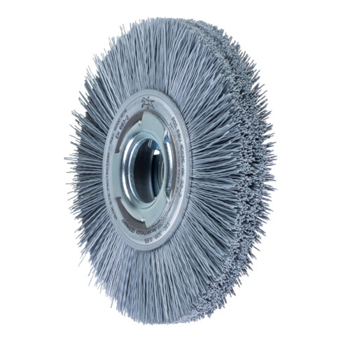 PFERD TOOLS Rundbürste breit ungezopft RBU Ø 150x25xvari. Bohr. SiC-Filament-Ø 0,55 mm Korn 320 Schleifbock