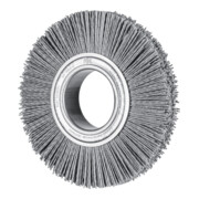 PFERD TOOLS Rundbürste breit ungezopft RBU Ø 150x25xvari. Bohr. SiC-Filament-Ø 1,10mm Korn 120 Schleifbock