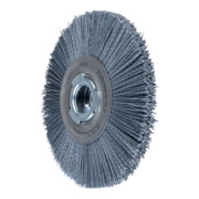 PFERD TOOLS Rundbürste breit ungezopft RBU Ø 200x25xvari. Bohr. SiC-Filament-Ø 1,10mm Korn 120 Schleifbock