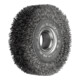 PFERD TOOLS Rundbürste breit ungezopft RBU Ø100x28xvariable Bohrung Stahl-Draht-Ø0,30 Schleifbock-1