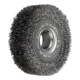 PFERD TOOLS Rundbürste breit ungezopft RBU Ø100x28xvariable Bohrung Stahl-Draht-Ø0,30 Schleifbock-1