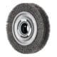 PFERD TOOLS Rundbürste breit ungezopft RBU Ø150x38xvariable Bohrung Edelstahl-Draht-Ø0,20 Schleifbock