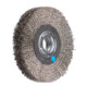 PFERD TOOLS Rundbürste breit ungezopft RBU Ø180x25xvariable Bohrung Edelstahl-Draht-Ø0,30 Schleifbock-1