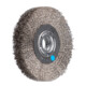 PFERD TOOLS Rundbürste breit ungezopft RBU Ø180x25xvariable Bohrung Edelstahl-Draht-Ø0,30 Schleifbock-1