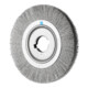 PFERD TOOLS Rundbürste breit ungezopft RBU Ø250x30xvariable Bohrung Edelstahl-Draht-Ø0,30 Schleifbock-1