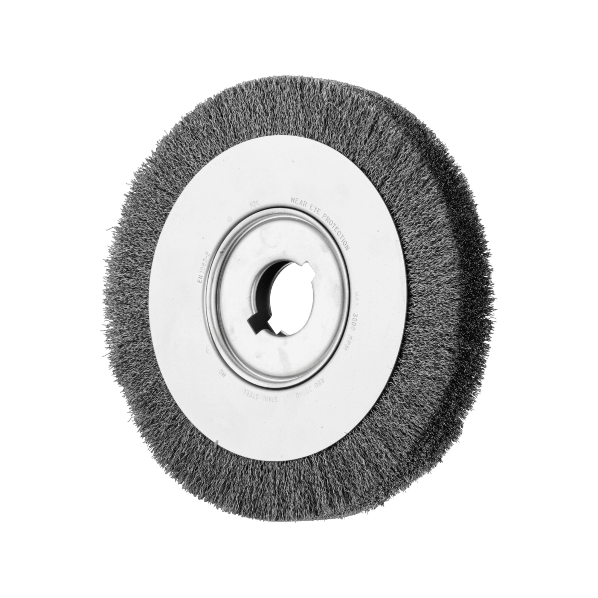 PFERD TOOLS Rundbürste breit ungezopft RBU Ø300x40x50,8 mm Bohrung Stahl-Draht-Ø0,30 Schleifbock