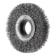 PFERD TOOLS Rundbürste breit ungezopft RBU Ø100x20xvariable Bohrung Edelstahl-Draht-Ø0,30 Schleifbock