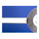 PFERD TOOLS Rundbürste breit ungezopft RBU Ø100x20xvariable Bohrung Edelstahl-Draht-Ø0,30 Schleifbock