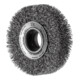 PFERD TOOLS Rundbürste breit ungezopft RBU Ø100x28xvariable Bohrung Edelstahl-Draht-Ø0,30 Schleifbock