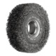 PFERD TOOLS Rundbürste breit ungezopft RBU Ø100x28xvariable Bohrung Stahl-Draht-Ø0,30 Schleifbock