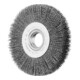 PFERD TOOLS Rundbürste breit ungezopft RBU Ø125x20xvariable Bohrung Stahl-Draht-Ø0,30 Schleifbock