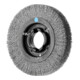 PFERD TOOLS Rundbürste breit ungezopft RBU Ø200x38xvariable Bohrung Edelstahl-Draht-Ø0,30 Schleifbock