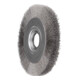 PFERD TOOLS Rundbürste breit ungezopft RBU Ø250x30xvariable Bohrung Edelstahl-Draht-Ø0,20 Schleifbock