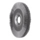 PFERD TOOLS Rundbürste breit ungezopft RBU Ø250x30xvariable Bohrung Stahl-Draht-Ø0,20 Schleifbock