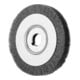 PFERD TOOLS Rundbürste breit ungezopft RBU Ø300x40x50,8 mm Bohrung Stahl-Draht-Ø0,30 Schleifbock