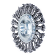 PFERD TOOLS Rundbürste gezopft RBG Ø 100x12 mm M14 Stahl-Draht-Ø 0,50mm Winkelschleifer