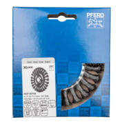PFERD TOOLS Rundbürste, gezopft POS RBG X-LOCK ST 0,50-2