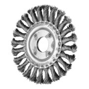 PFERD TOOLS Rundbürste gezopft RBG Ø 115x12x22,2 mm Stahl-Draht-Ø 0,50mm Winkelschleifer