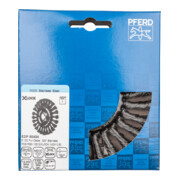 PFERD TOOLS Rundbürste, gezopft POS RBG 12512/X-LOCK INOX 0,50-4