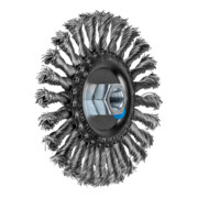 PFERD TOOLS Rundbürste gezopft RBG Ø 125x12 mm M14 Edelstahl-Draht-Ø 0,50mm Winkelschleifer