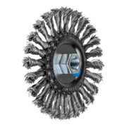 PFERD TOOLS Rundbürste gezopft RBG Ø 125x12 mm M14 Edelstahl-Draht-Ø 0,50mm Winkelschleifer