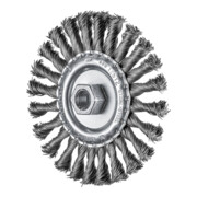 PFERD TOOLS Rundbürste gezopft RBG Ø 125x12 mm M14 Stahl-Draht-Ø 0,50mm Winkelschleifer