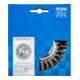 PFERD TOOLS Rundbürste gezopft RBG Ø 125x12 mm M14 Stahl-Draht-Ø 0,50mm Winkelschleifer-2