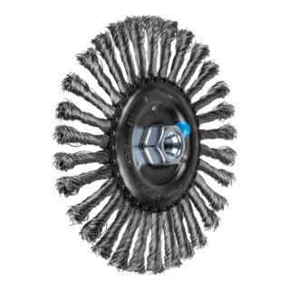 PFERD TOOLS Rundbürste gezopft RBG Ø 178x13 mm M14 Edelstahl-Draht-Ø 0,50mm Winkelschleifer