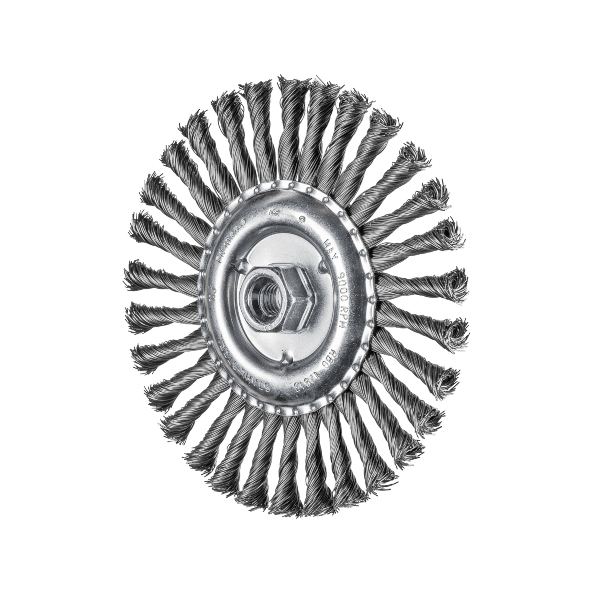 PFERD TOOLS Rundbürste gezopft RBG Ø 178x13 mm M14 Stahl-Draht-Ø 0,50mm Winkelschleifer