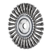 PFERD TOOLS Rundbürste gezopft RBG Ø 178x13x22,2 mm Stahl-Draht-Ø 0,80mm Winkelschleifer