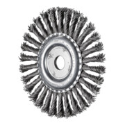 PFERD TOOLS Rundbürste gezopft RBG Ø 178x13x22,2 mm Stahl-Draht-Ø 0,80mm Winkelschleifer