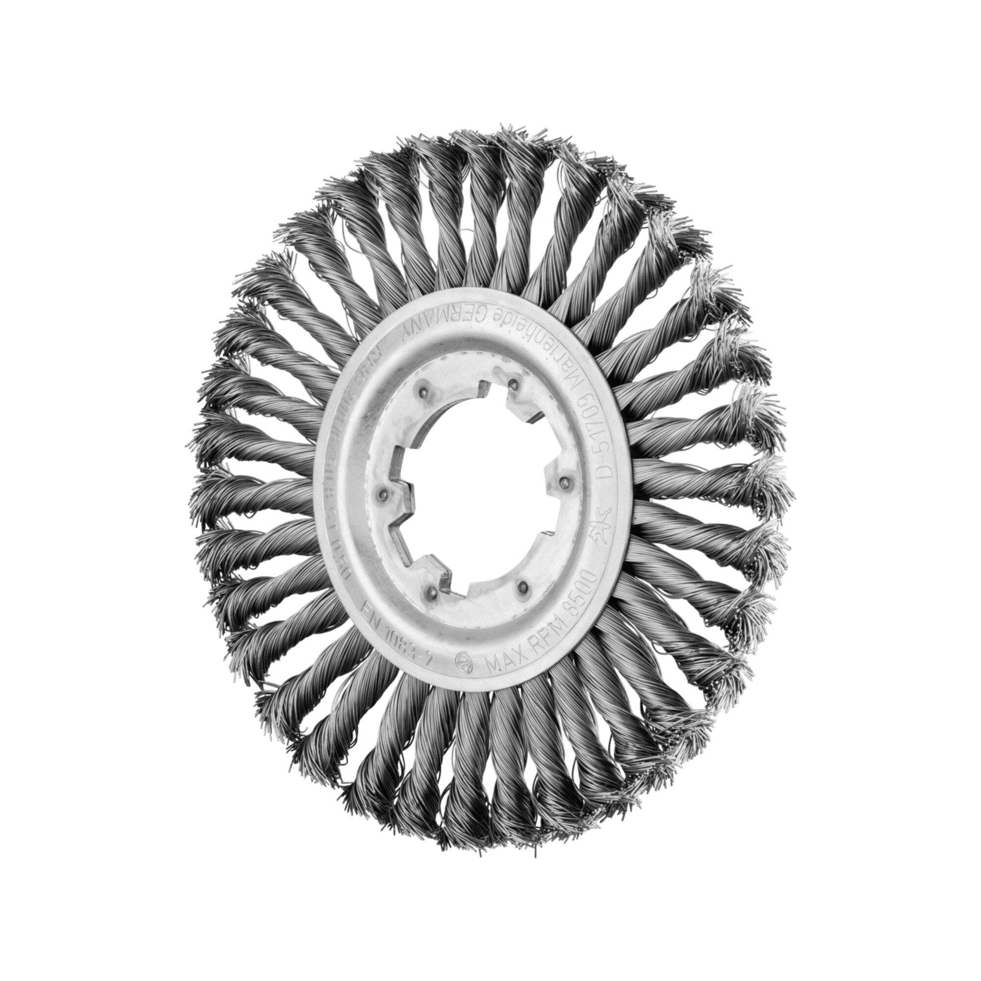 PFERD TOOLS Rundbürste gezopft RBG Ø 200x16x50,8 mm Bohrung Stahl-Draht-Ø 0,50mm stationär