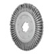 PFERD TOOLS Rundbürste gezopft RBG Ø 250x16x50,8 mm Bohrung Stahl-Draht-Ø 0,35 mm stationär-1