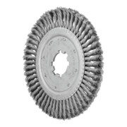PFERD TOOLS Rundbürste gezopft RBG Ø 250x16x50,8 mm Bohrung Stahl-Draht-Ø 0,35 mm stationär