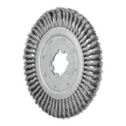 PFERD TOOLS Rundbürste gezopft RBG Ø 250x16x50,8 mm Bohrung Stahl-Draht-Ø 0,35 mm stationär