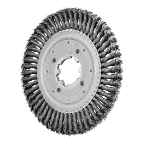 PFERD TOOLS Rundbürste gezopft RBG Ø 250x16x50,8 mm Bohrung Stahl-Draht-Ø 0,50mm stationär