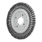 PFERD TOOLS Rundbürste gezopft RBG Ø 250x16x50,8 mm Bohrung Stahl-Draht-Ø 0,50mm stationär