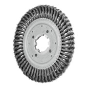 PFERD TOOLS Rundbürste gezopft RBG Ø 250x16x50,8 mm Bohrung Stahl-Draht-Ø 0,50mm stationär
