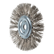 PFERD TOOLS Rundbürste gezopft RBG Ø190x30x22,2 mm Bohrung Edelstahl-Diamant-Draht Korn 270 stationär