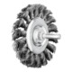 PFERD TOOLS Rundbürste gezopft RBG Ø76x12 mm Schaft-Ø6 mm Stahl-Draht-Ø0,35-1