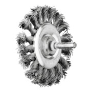 PFERD TOOLS Rundbürste mit Schaft, gezopft RBG 7012 Sathl