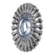 PFERD TOOLS Rundbürste gezopft RBG Ø 115x12 Bohrung 22,2 mm/X-LOCK Stahl-Draht-Ø 0,50mm Winkelschleifer