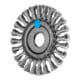 PFERD TOOLS Rundbürste gezopft RBG Ø 115x12x22,2 mm Edelstahl-Draht-Ø 0,35 mm Winkelschleifer (10)