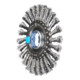 PFERD TOOLS Rundbürste gezopft RBG Ø 125x12 Bohrung 22,2 mm/X-LOCK Edelstahl-Draht-Ø 0,50mm Winkelschleifer